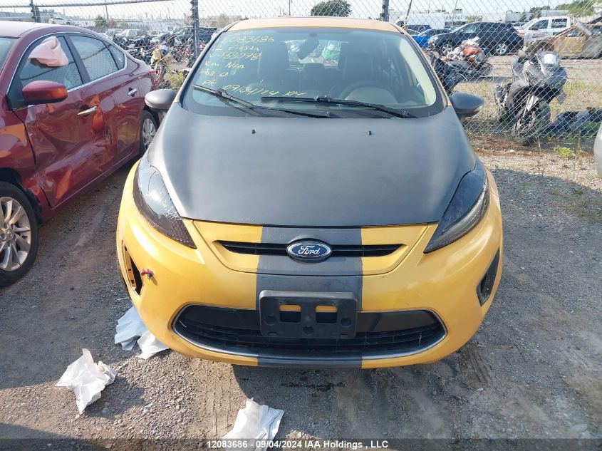 2012 Ford Fiesta Ses VIN: 3FADP4FJ4CM133078 Lot: 12083686