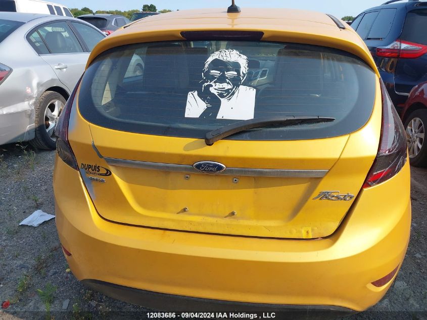 2012 Ford Fiesta Ses VIN: 3FADP4FJ4CM133078 Lot: 12083686