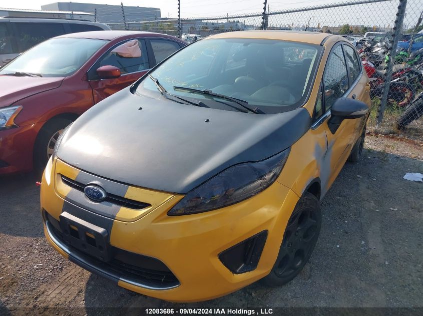 2012 Ford Fiesta Ses VIN: 3FADP4FJ4CM133078 Lot: 12083686