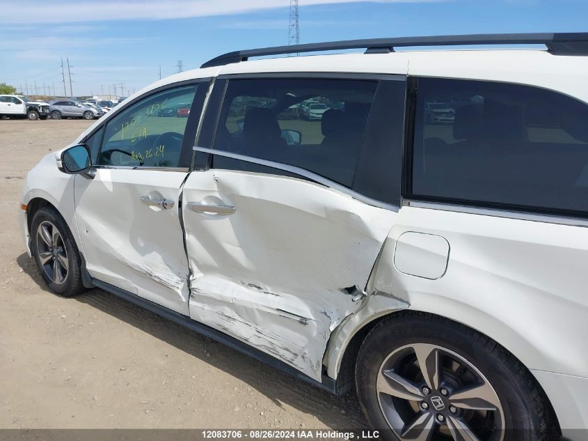 2018 Honda Odyssey Ex VIN: 5FNRL6H43JB500665 Lot: 12083706