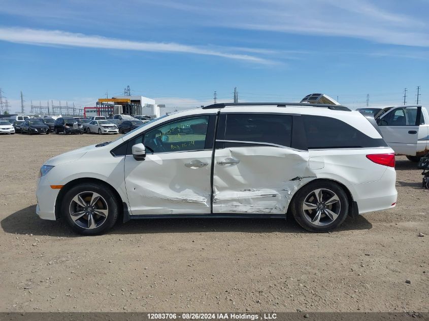 2018 Honda Odyssey Ex VIN: 5FNRL6H43JB500665 Lot: 12083706