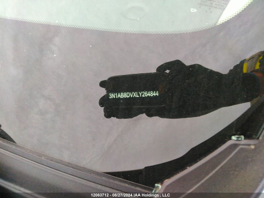 2020 Nissan Sentra VIN: 3N1AB8DVXLY264844 Lot: 12083712
