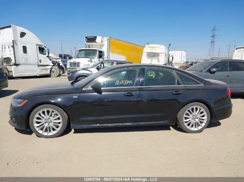 2012 Audi A6 VIN: WAUBGCFC1CN005221 Lot: 12083794