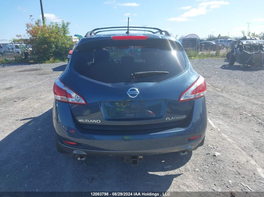 2014 Nissan Murano VIN: JN8AZ1MW9EW531107 Lot: 12083798