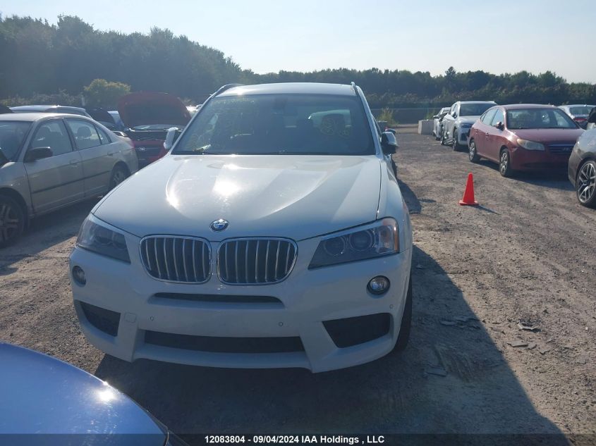 2014 BMW X3 xDrive35I VIN: 5UXWX7C57EL984533 Lot: 12083804