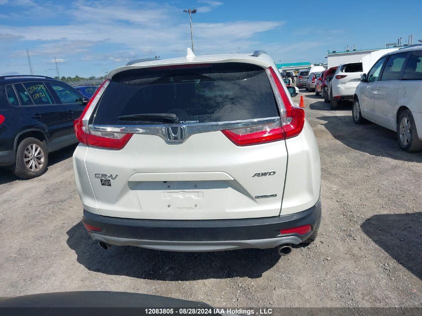 2018 Honda Cr-V VIN: 2HKRW2H96JH119230 Lot: 12083805