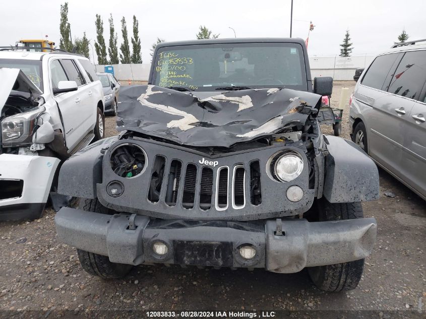 2017 Jeep Wrangler Unlimited Sahara VIN: 1C4BJWEG7HL610700 Lot: 12083833