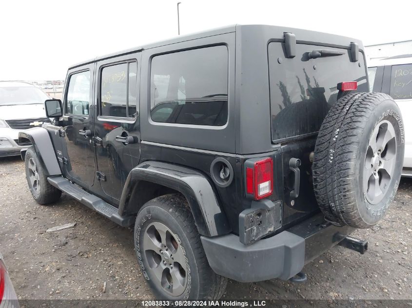 2017 Jeep Wrangler Unlimited Sahara VIN: 1C4BJWEG7HL610700 Lot: 12083833