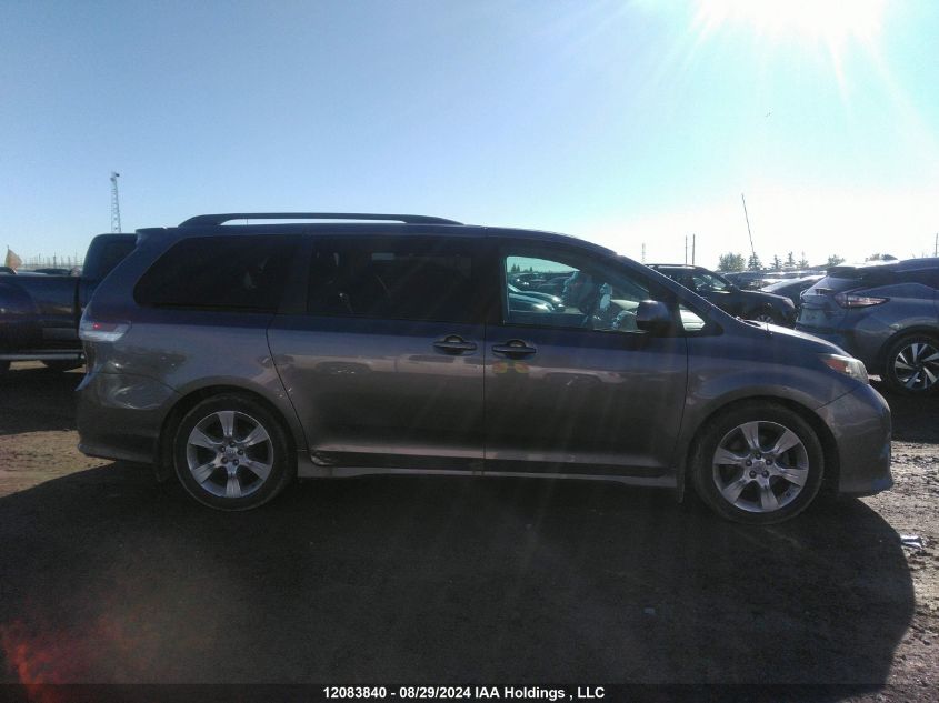 5TDXK3DC5CS259504 2012 Toyota Sienna Sport