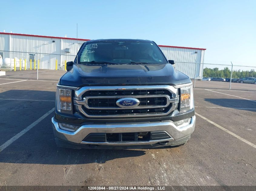 2022 Ford F150 Supercrew VIN: 1FTFW1E50NKD92086 Lot: 12083844