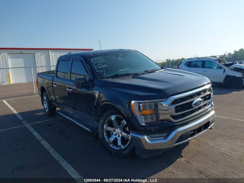 2022 Ford F150 Supercrew VIN: 1FTFW1E50NKD92086 Lot: 12083844