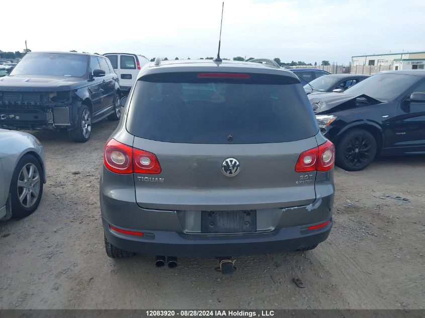 2010 Volkswagen Tiguan VIN: WVGBV7AX6AW517618 Lot: 12083920