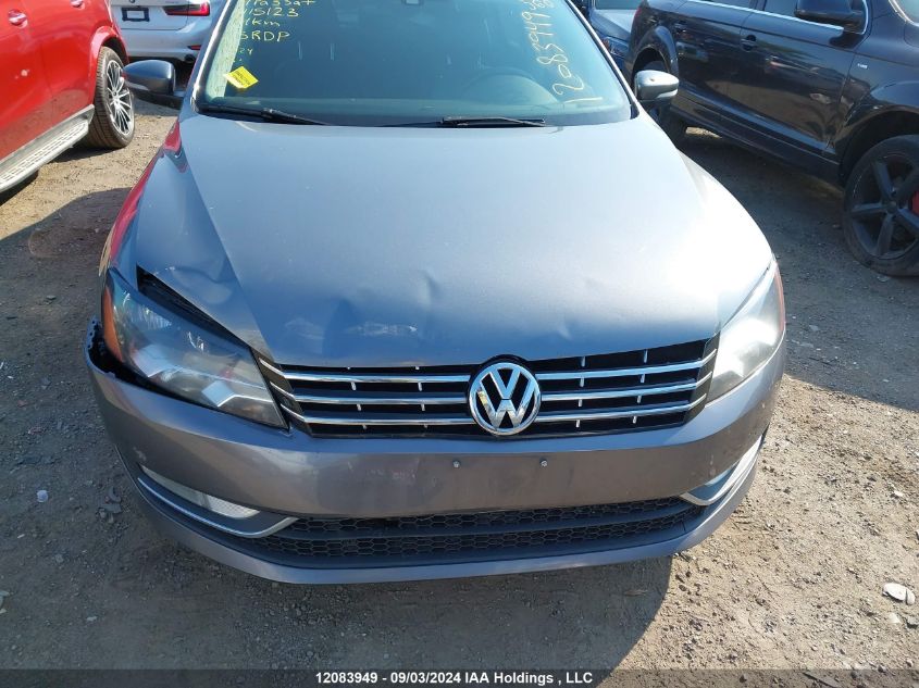 2014 Volkswagen Passat VIN: 1VWCN7A34EC115123 Lot: 12083949