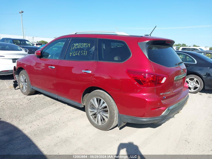 Vin: 5n1dr2mm0hc662571, lot: 2433856, nissan pathfinder 20173