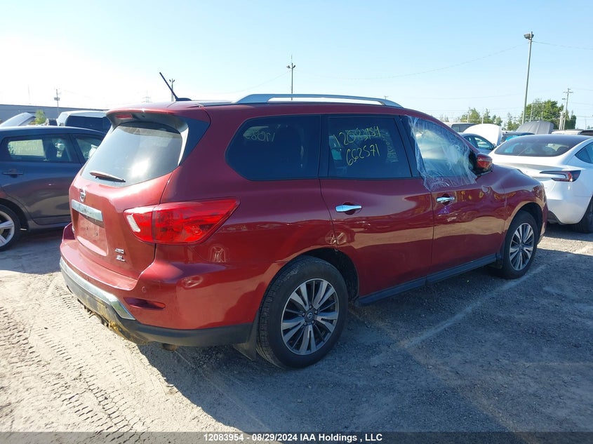 Vin: 5n1dr2mm0hc662571, lot: 2433856, nissan pathfinder 20174