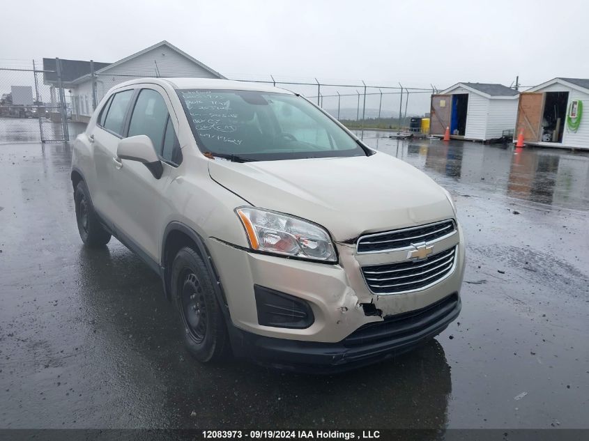 2016 Chevrolet Trax VIN: 3GNCJKSB2GL203920 Lot: 12083973