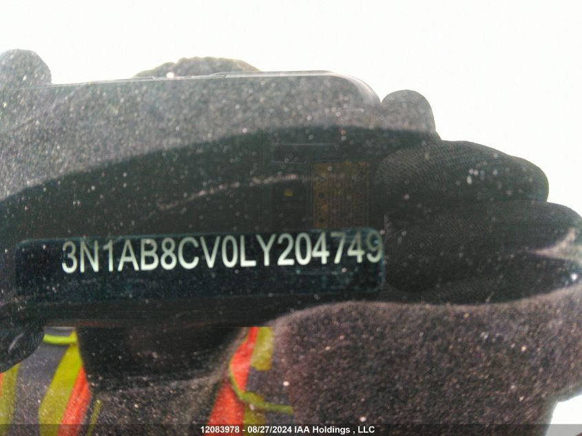 2020 Nissan Sentra VIN: 3N1AB8CV0LY204749 Lot: 12083978