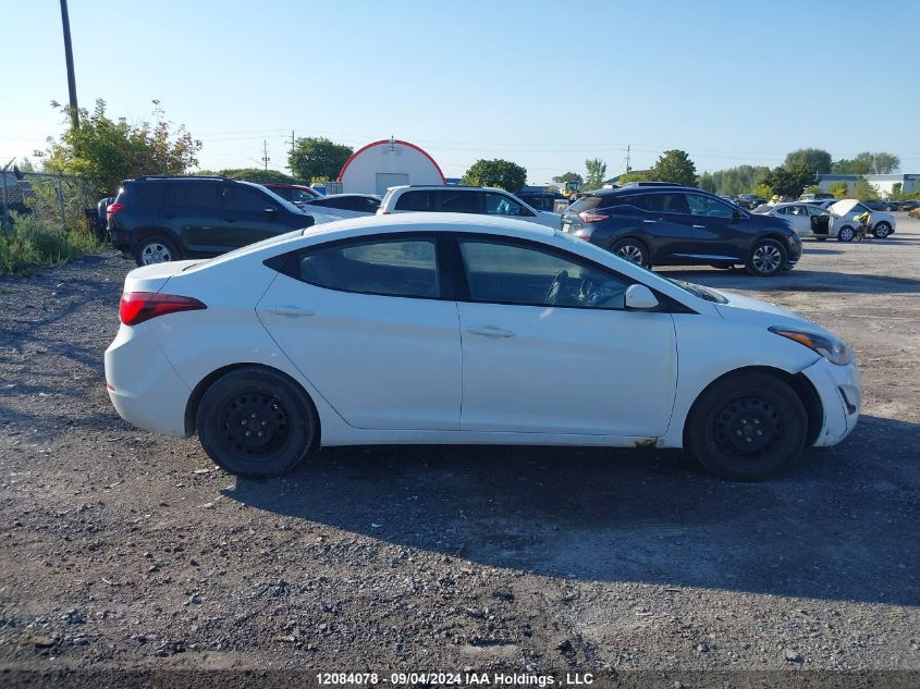 2014 Hyundai Elantra Gl VIN: 5NPDH4AE0EH494057 Lot: 12084078