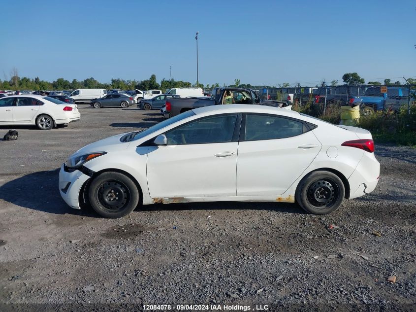 2014 Hyundai Elantra Gl VIN: 5NPDH4AE0EH494057 Lot: 12084078