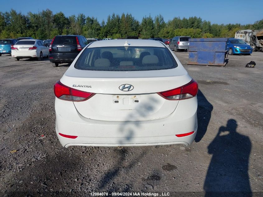2014 Hyundai Elantra Gl VIN: 5NPDH4AE0EH494057 Lot: 12084078