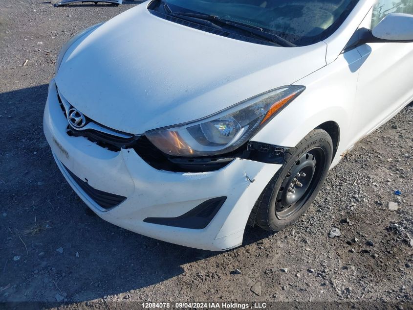 2014 Hyundai Elantra Gl VIN: 5NPDH4AE0EH494057 Lot: 12084078