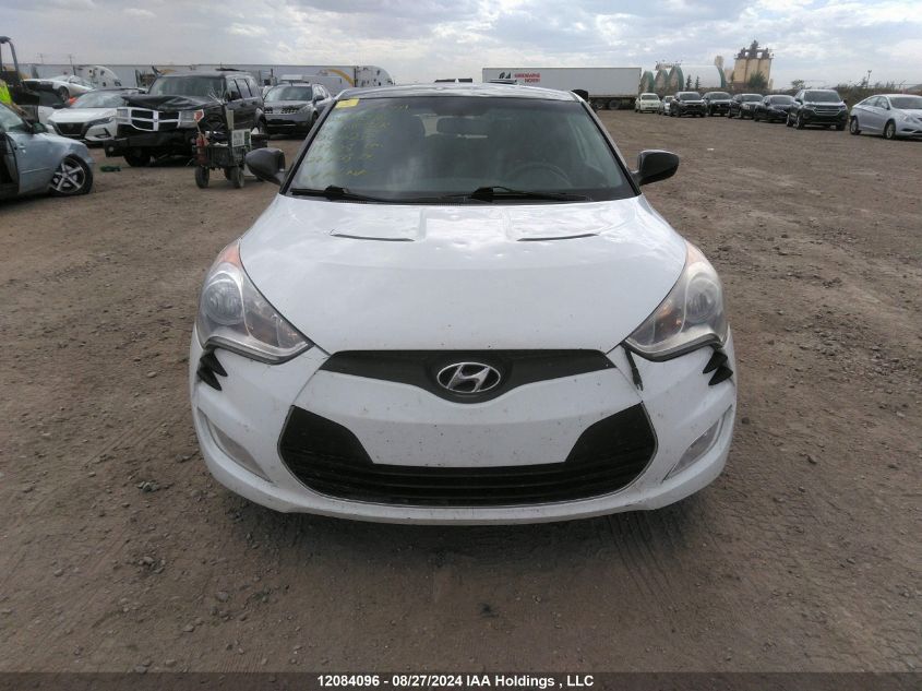 2012 Hyundai Veloster VIN: KMHTC6AD5CU048238 Lot: 12084096