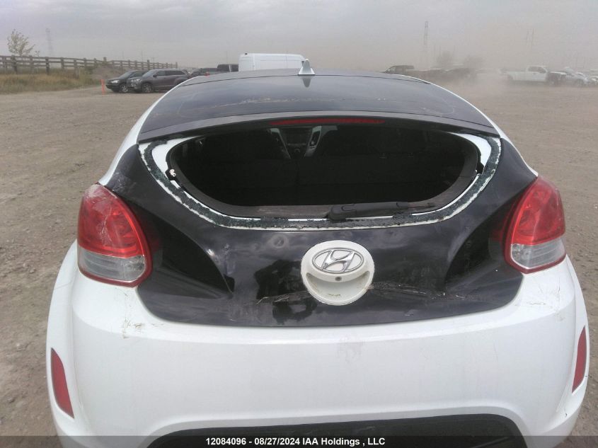 2012 Hyundai Veloster VIN: KMHTC6AD5CU048238 Lot: 12084096