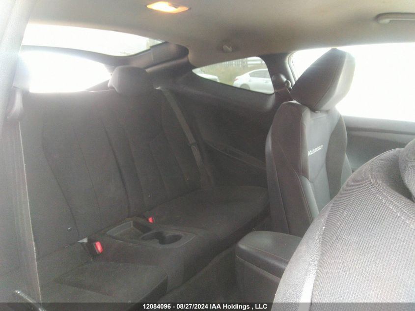 2012 Hyundai Veloster VIN: KMHTC6AD5CU048238 Lot: 12084096