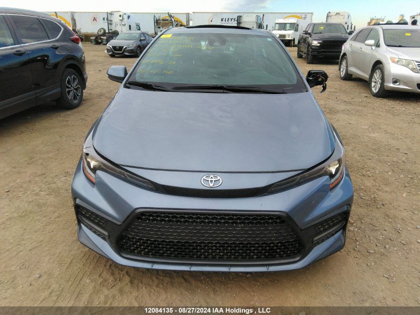 2020 Toyota Corolla Se/Xse VIN: 5YFB4RBE1LP026918 Lot: 12084135