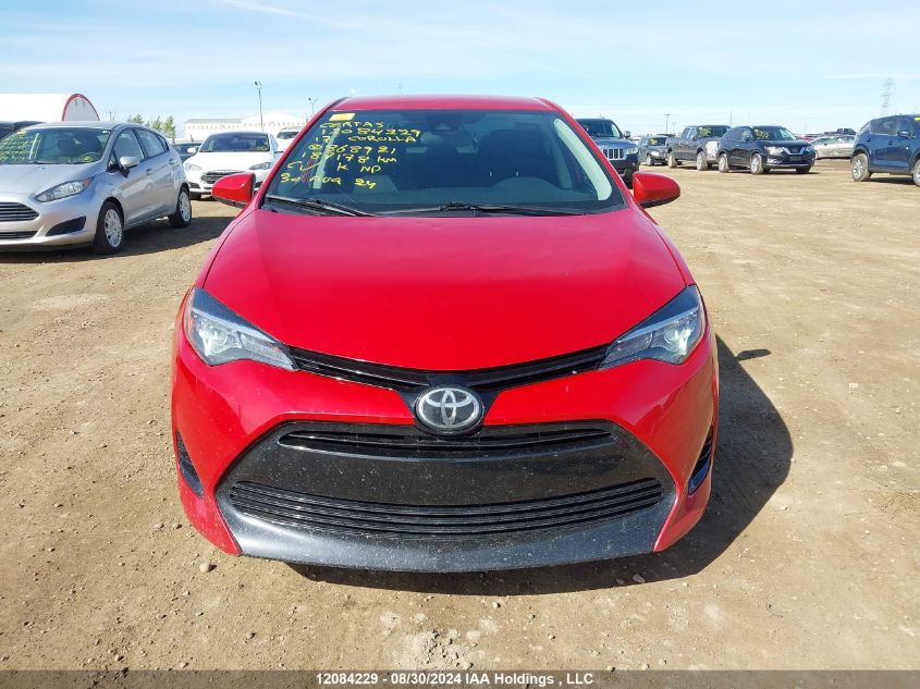 2017 Toyota Corolla L/Le/Xle/Se/Xse VIN: 2T1BURHE5HC868921 Lot: 12084229