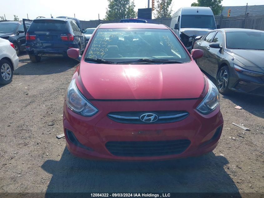 2016 Hyundai Accent Se VIN: KMHCT4AE4GU036990 Lot: 12084322