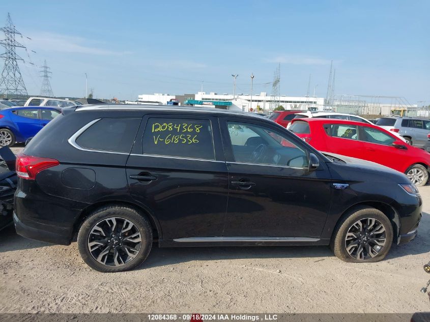 2018 Mitsubishi Outlander Phev VIN: JA4J24A57JZ618536 Lot: 12084368