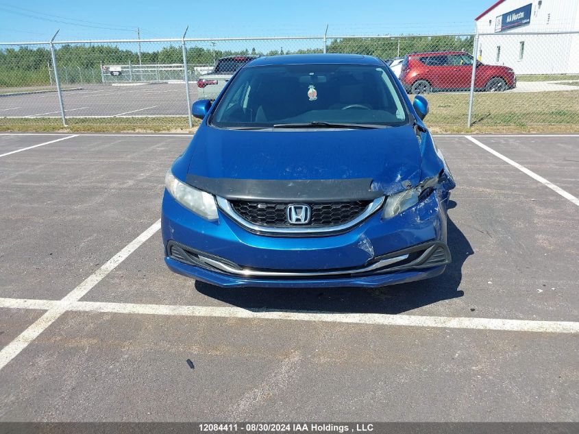 2013 Honda Civic Sdn VIN: 2HGFB2F5XDH013117 Lot: 12084411