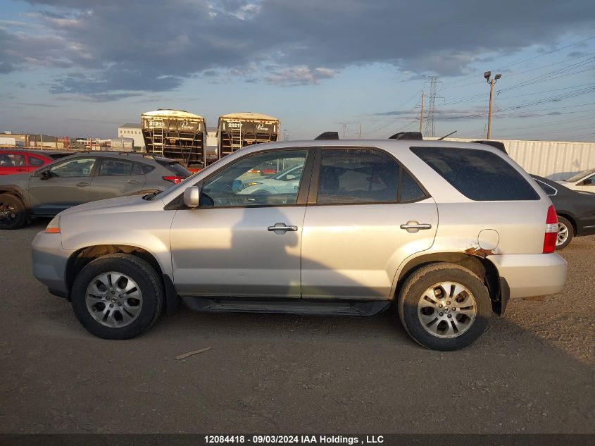 2002 Acura Mdx VIN: 2HNYD18632H004445 Lot: 12084418