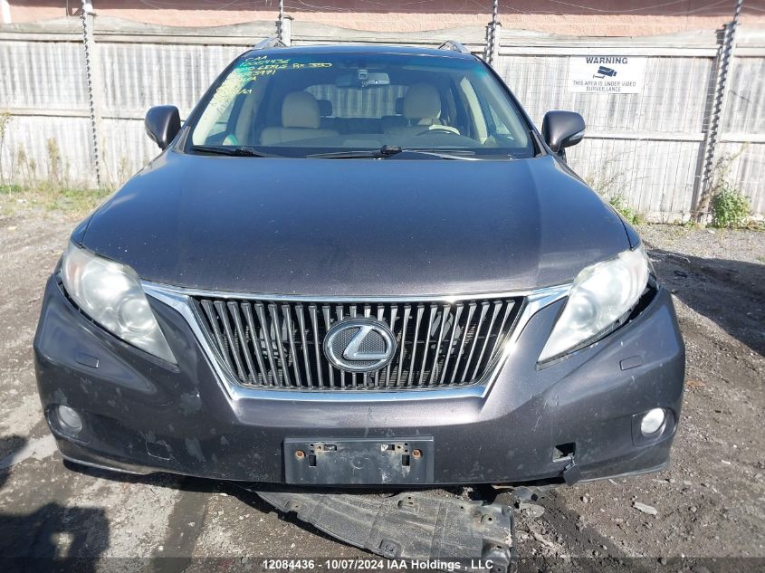 2010 Lexus Rx 350 VIN: 2T2BK1BA5AC023971 Lot: 12084436