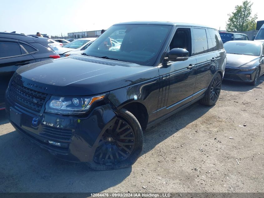 2014 Land Rover Range Rover VIN: SALGS2WF4EA158299 Lot: 12084476