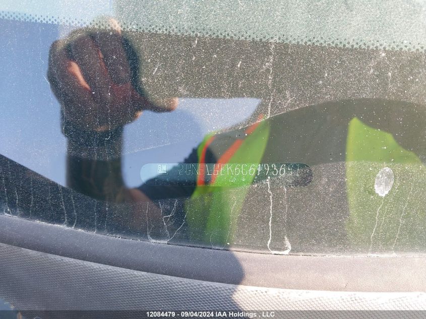 2012 Chevrolet Equinox VIN: 2GNFLGEK6C6193651 Lot: 12084479