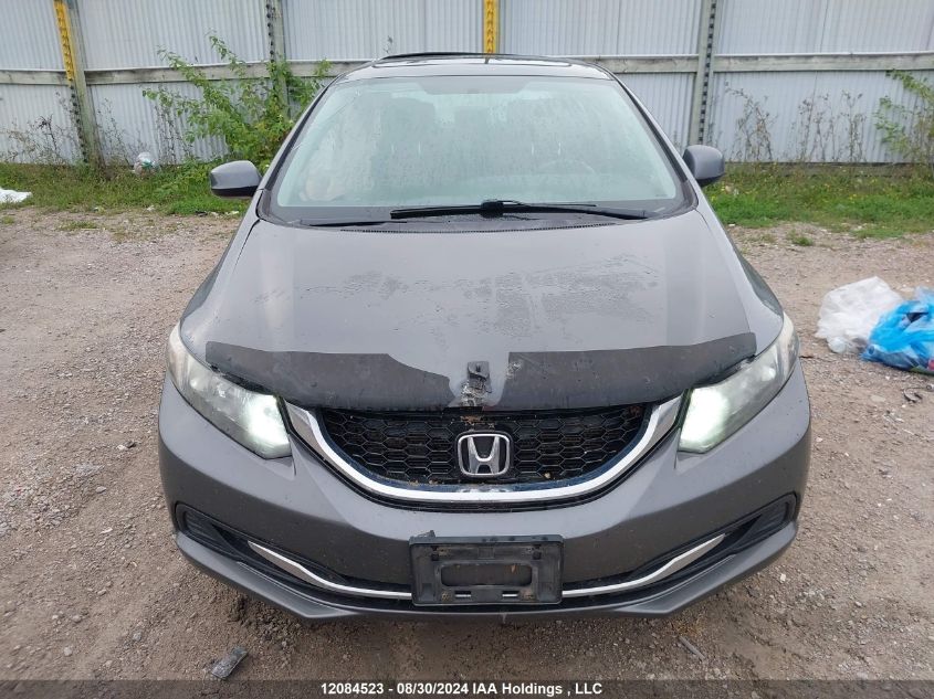 2013 Honda Civic Sdn VIN: 2HGFB2F55DH035347 Lot: 12084523