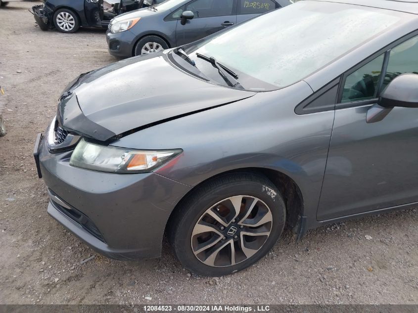 2013 Honda Civic Sdn VIN: 2HGFB2F55DH035347 Lot: 12084523