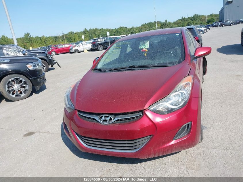 2013 Hyundai Elantra Gl VIN: 5NPDH4AE5DH223705 Lot: 12084530