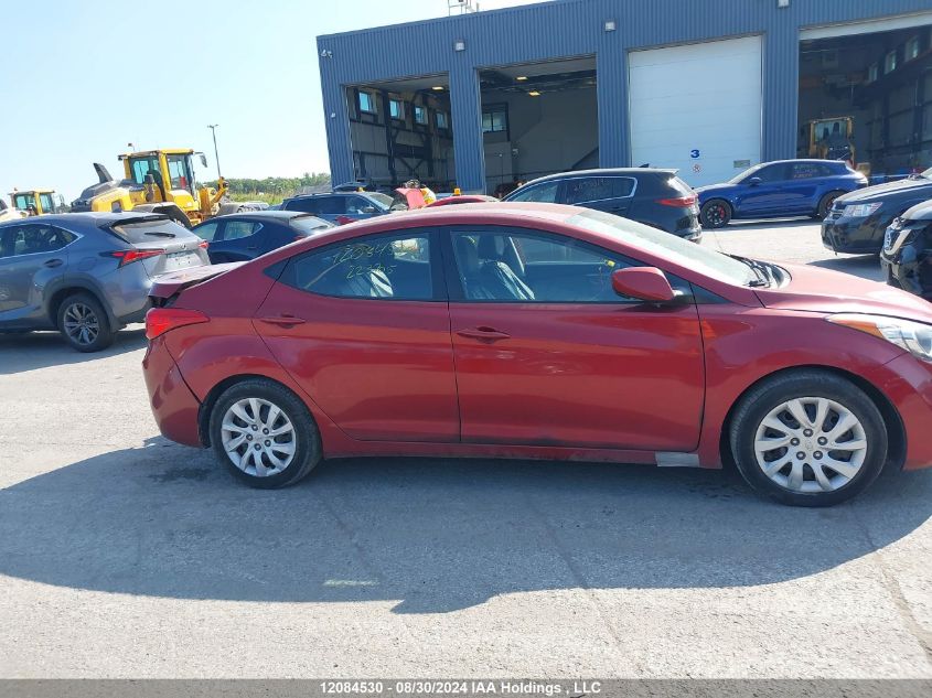 2013 Hyundai Elantra Gl VIN: 5NPDH4AE5DH223705 Lot: 12084530