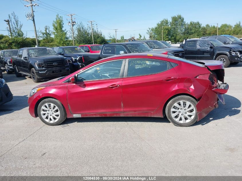 2013 Hyundai Elantra Gl VIN: 5NPDH4AE5DH223705 Lot: 12084530