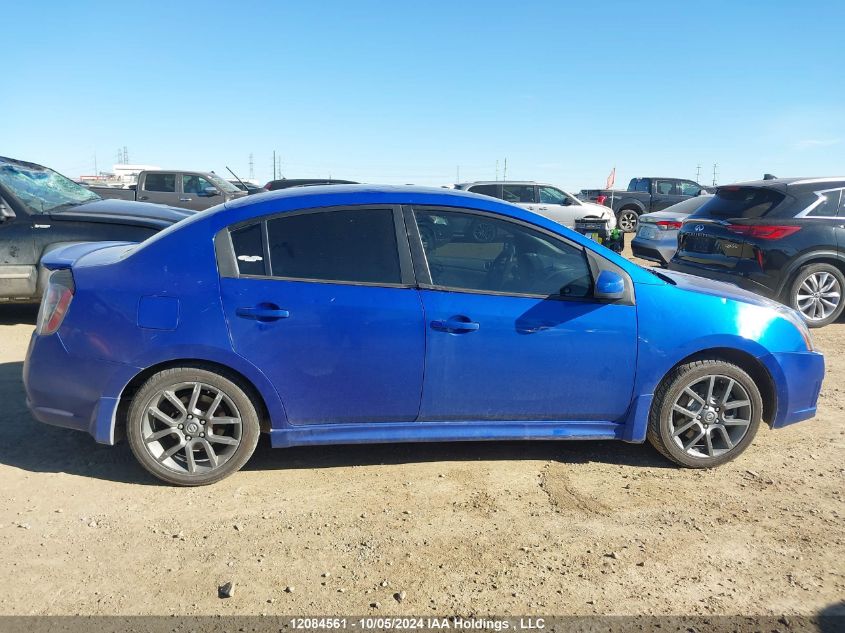 2011 Nissan Sentra Se-R Spec V VIN: 3N1CB6AP1BL627255 Lot: 12084561