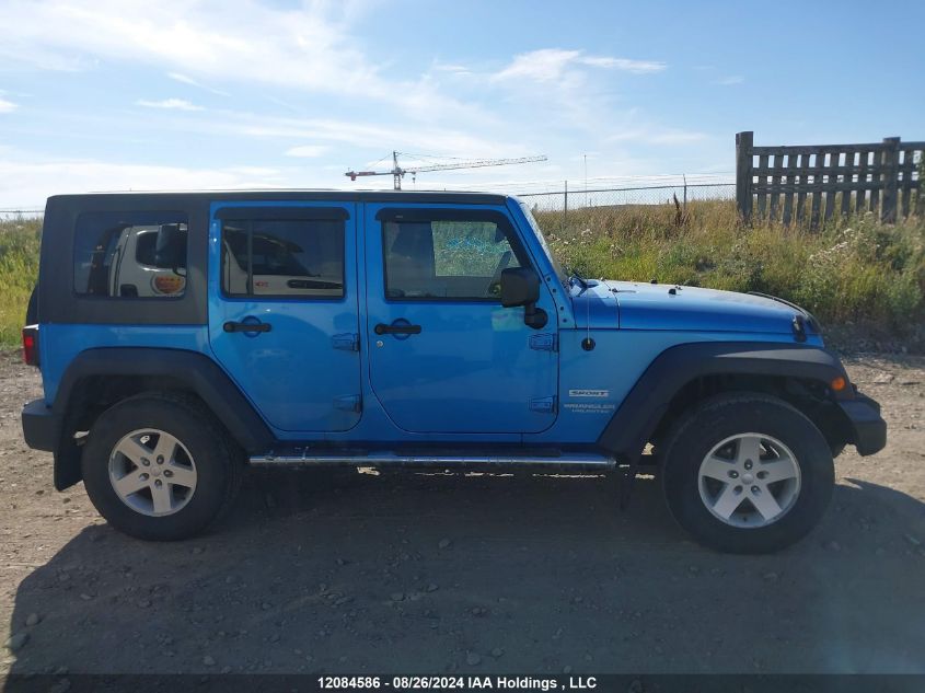 2010 Jeep Wrangler Unlimited Sport VIN: 1J4BA3H11AL116077 Lot: 12084586