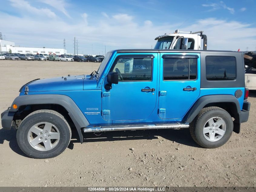 2010 Jeep Wrangler Unlimited Sport VIN: 1J4BA3H11AL116077 Lot: 12084586