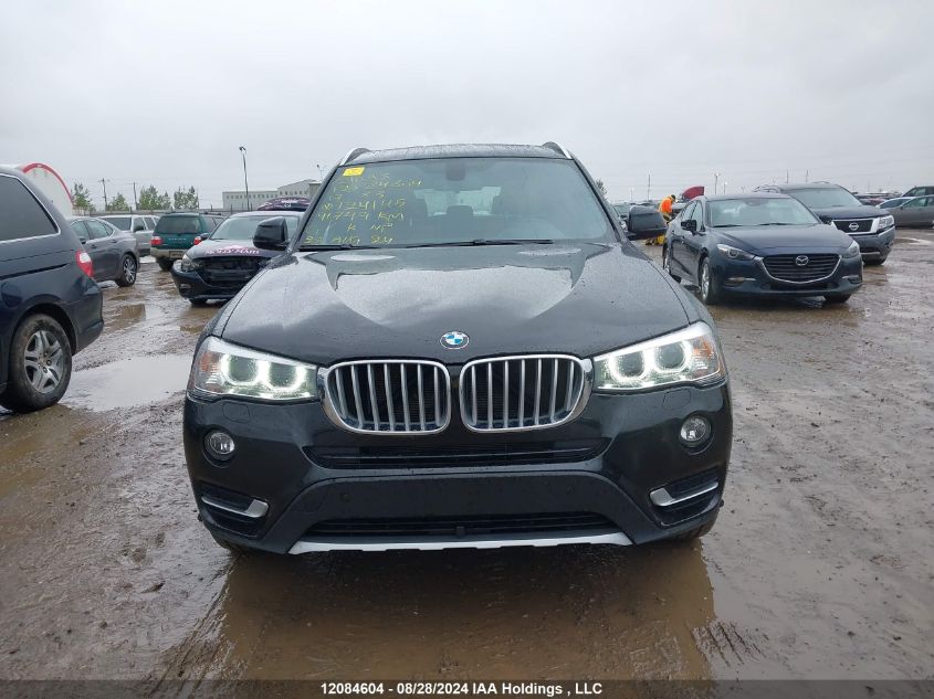 5UXWX9C38H0T24145 2017 BMW X3 xDrive28I