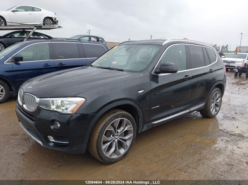 5UXWX9C38H0T24145 2017 BMW X3 xDrive28I