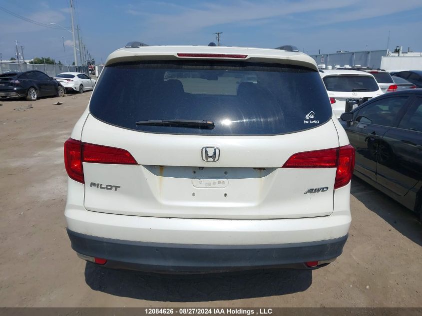 2016 Honda Pilot Exln VIN: 5FNYF6H71GB503389 Lot: 12084626