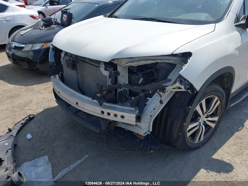 2016 Honda Pilot Exln VIN: 5FNYF6H71GB503389 Lot: 12084626