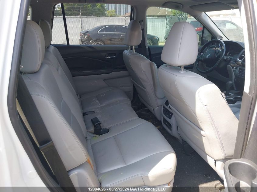 2016 Honda Pilot Exln VIN: 5FNYF6H71GB503389 Lot: 12084626